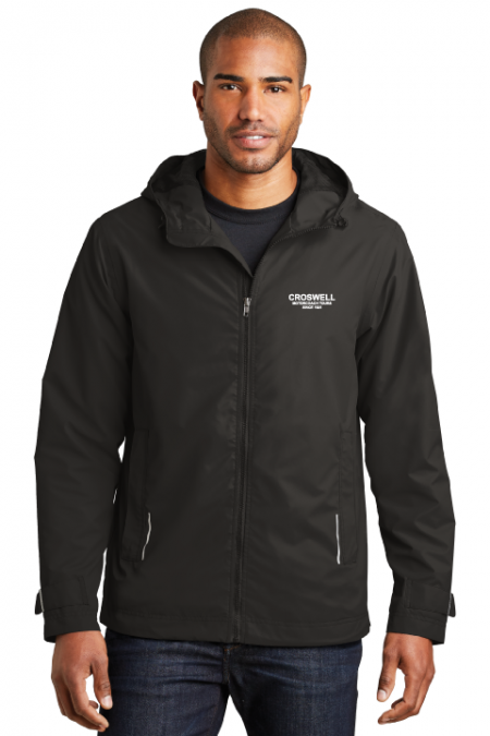 Croswell Men's Rain Jacket | Croswell Bus Company Online Store