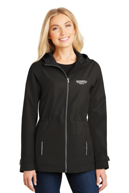Croswell Ladies Rain Jacket | Croswell Bus Company Online Store