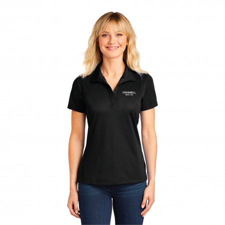 Croswell Ladies Basic Performance Polo | Croswell Bus Company Online Store