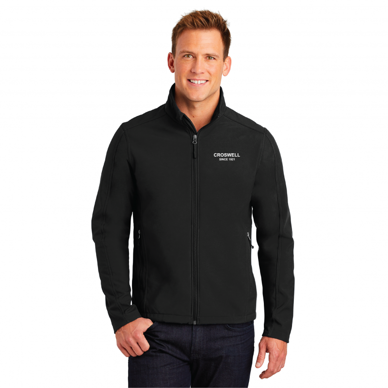 Croswell Mens Softshell Jacket | Croswell Bus Company Online Store