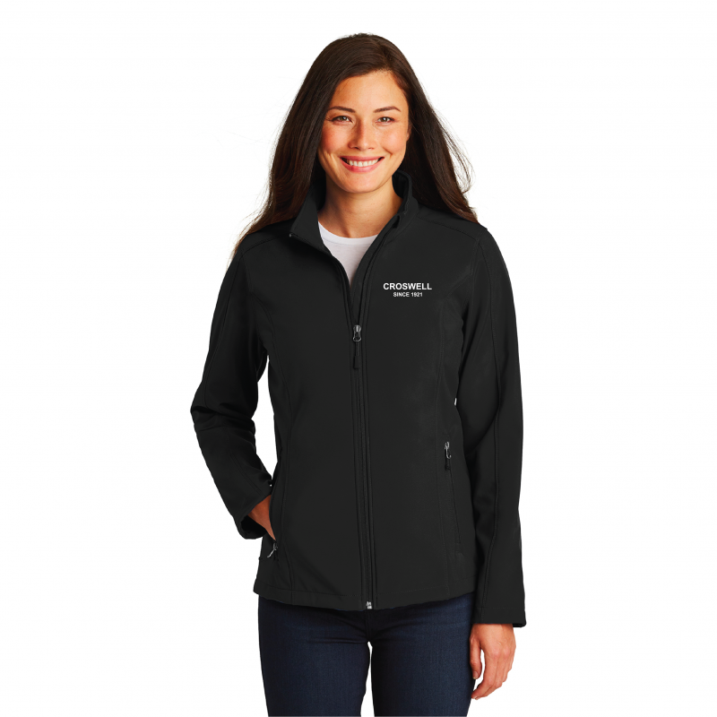 Croswell Ladies Softshell Jacket | Croswell Bus Company Online Store